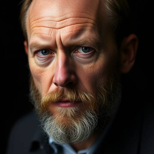 Portret van Ben de Vries, docent film en televisie acteren