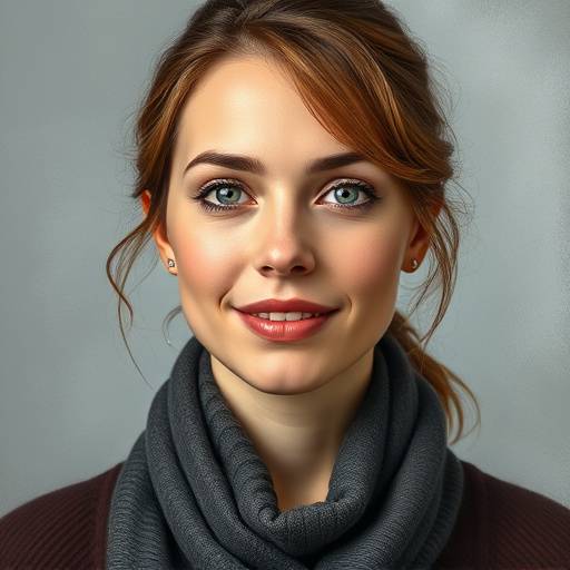 Portret van Sofia Petrova, docent stem en spraak